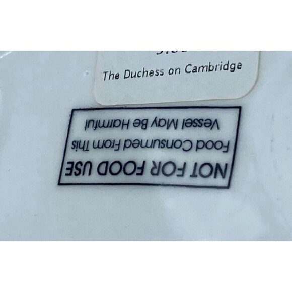 Duchess of Cambridge 3 Birds Porcelain Winter White Lattice Trinket/Candy Dish - Picture 5 of 5